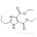 1H-Imidazole-4,5-dicarboxylicacid, 2-प्रोपाइल-, 4,5-डायथाइल एस्टर CAS 144689-94-1